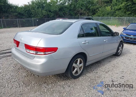 2004 Honda Accord 2.4 Ex из США, поврежденный, VIN 1HGCM56804A004563